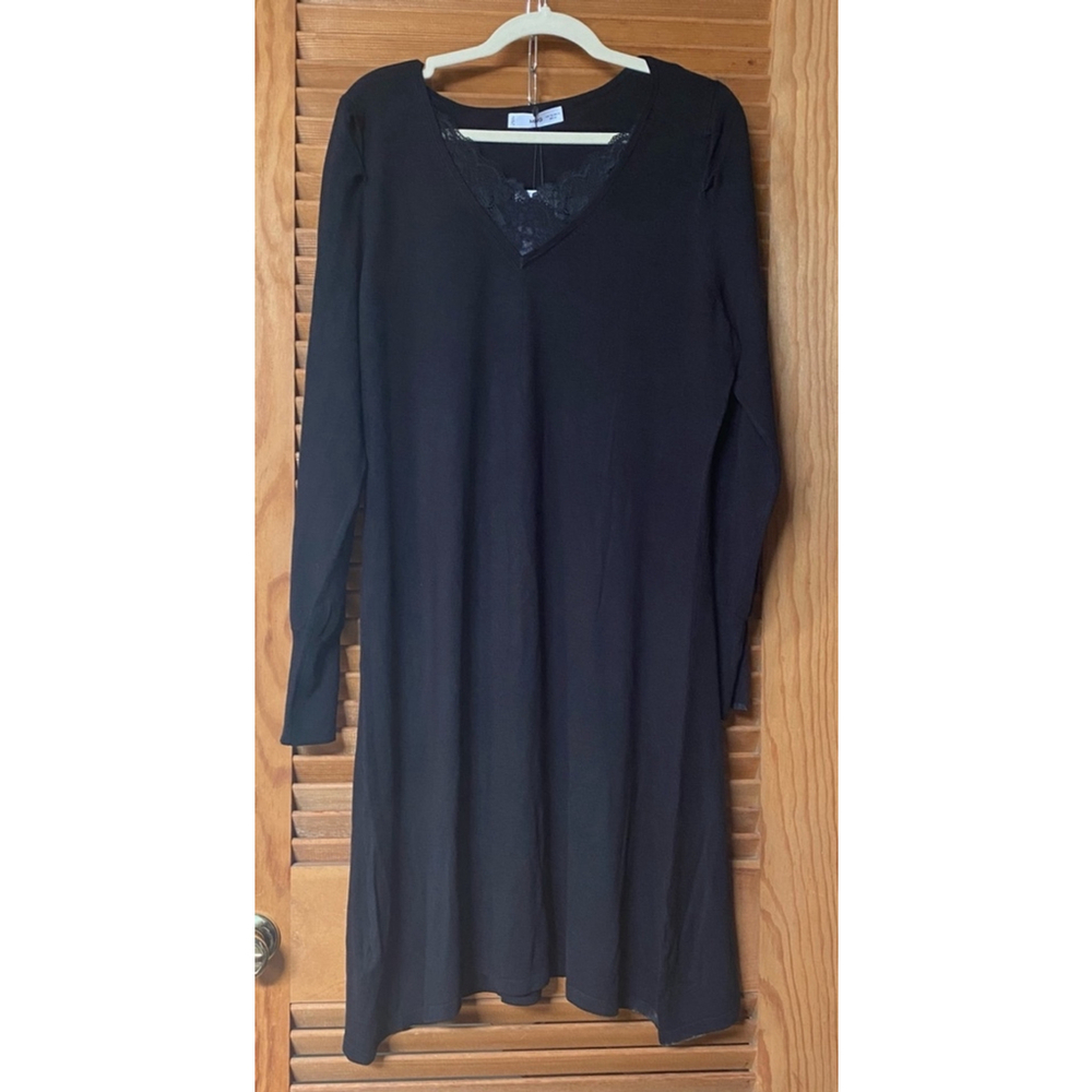 Women's Mango Black Dress XL